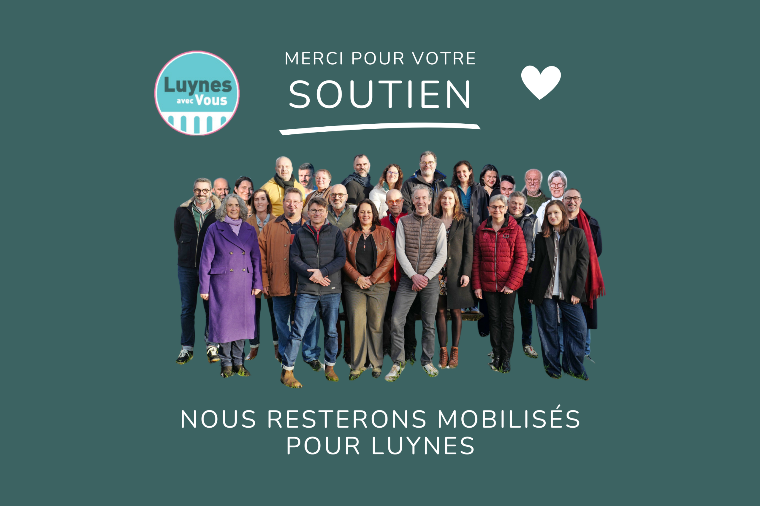 L'équipe de Luynes avec vous